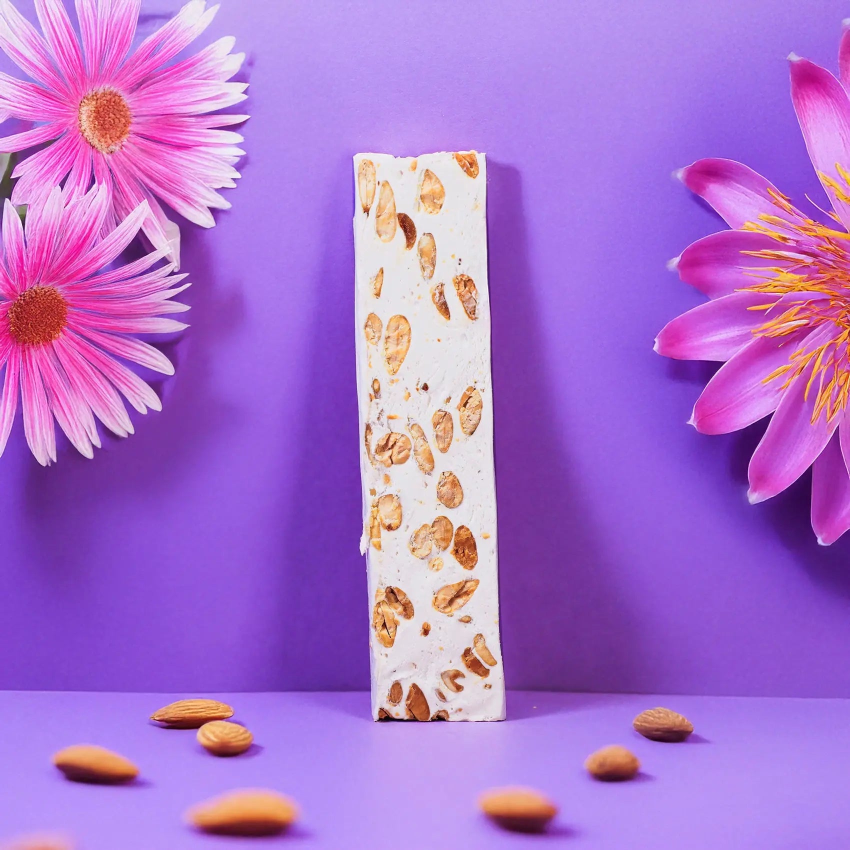 Barre de nougat Framboise 80 g La confiserie Fruidoraix