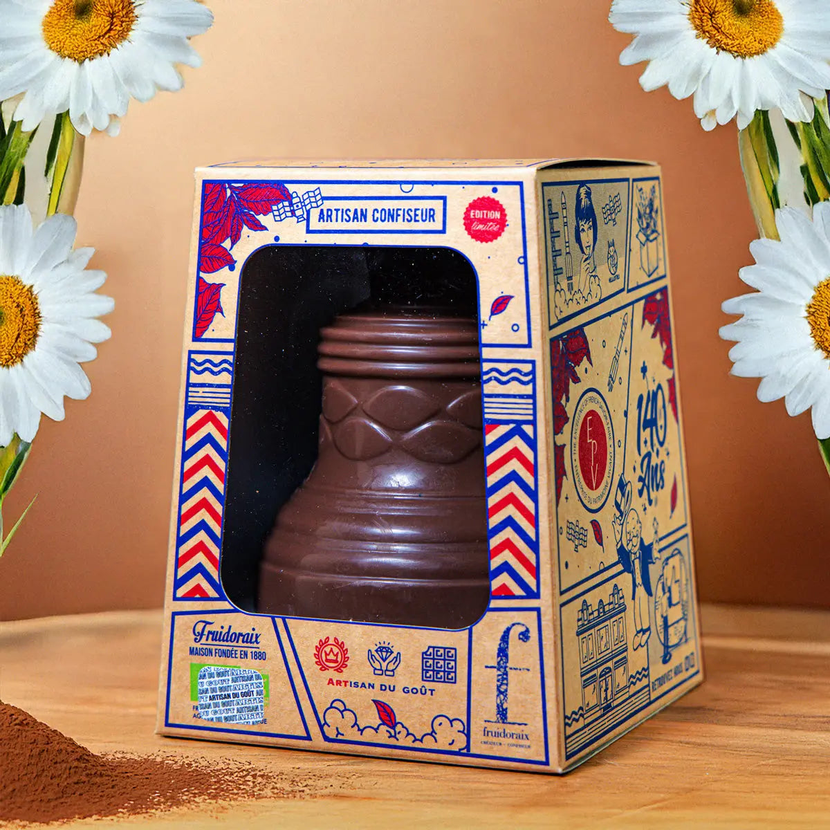 Cloche chocolat au lait de Pâques 200 g La confiserie Fruidoraix