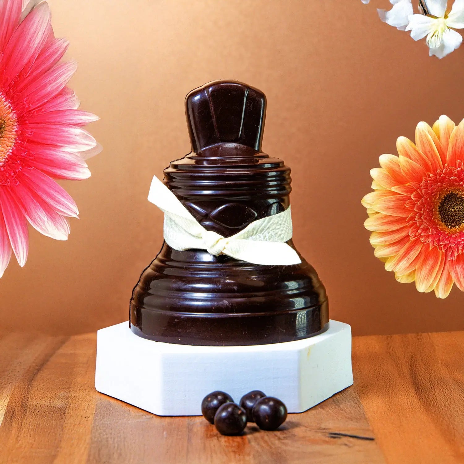 Cloche de Pâques chocolat noir 200 g La confiserie Fruidoraix