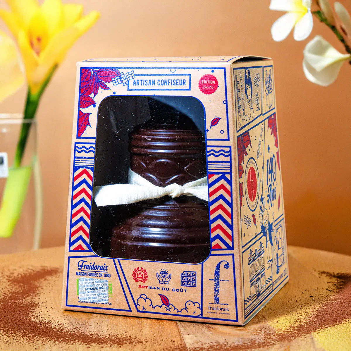 Cloche de Pâques chocolat noir 200 g La confiserie Fruidoraix