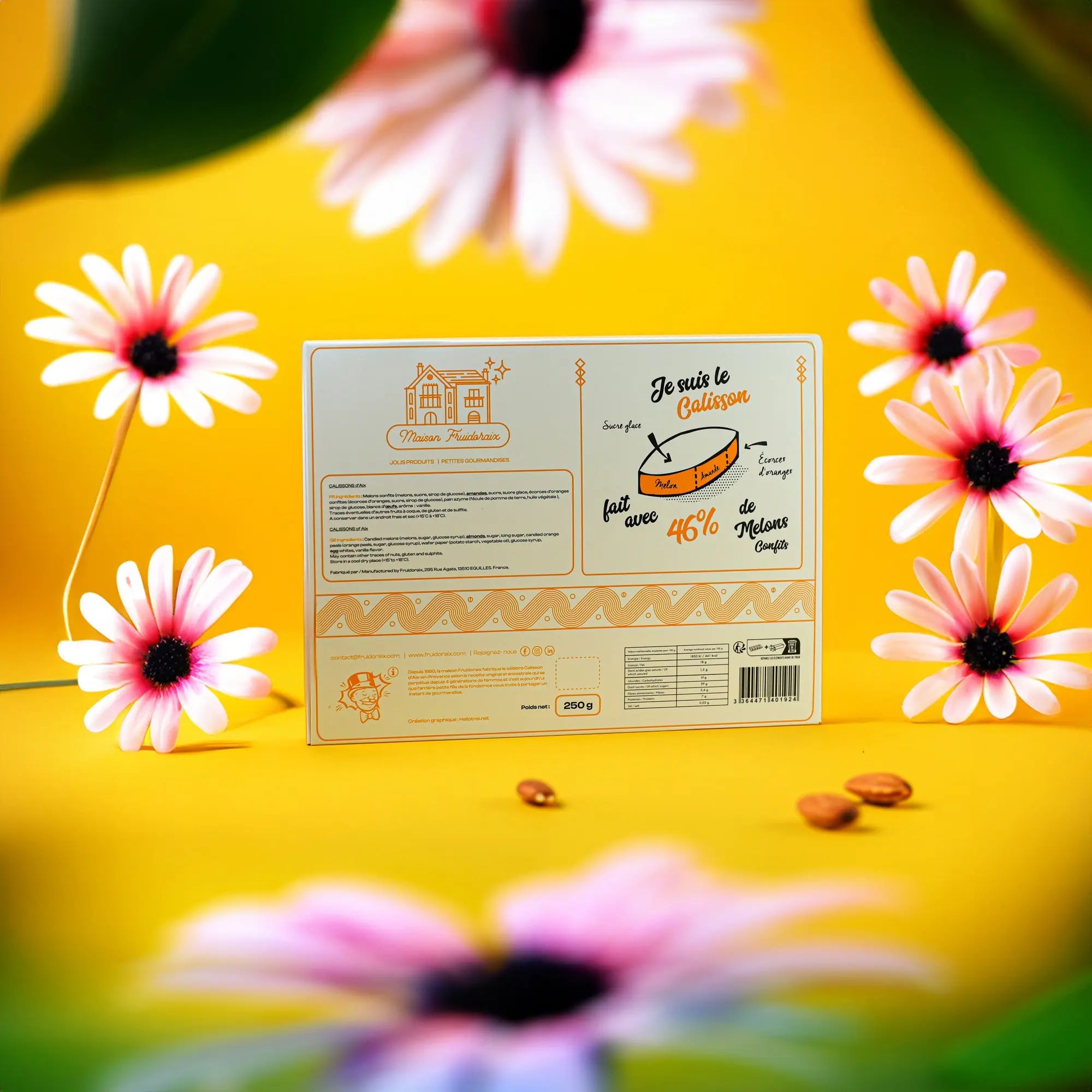 Etuis de calissons 250 g  & 500 g Ma boutique