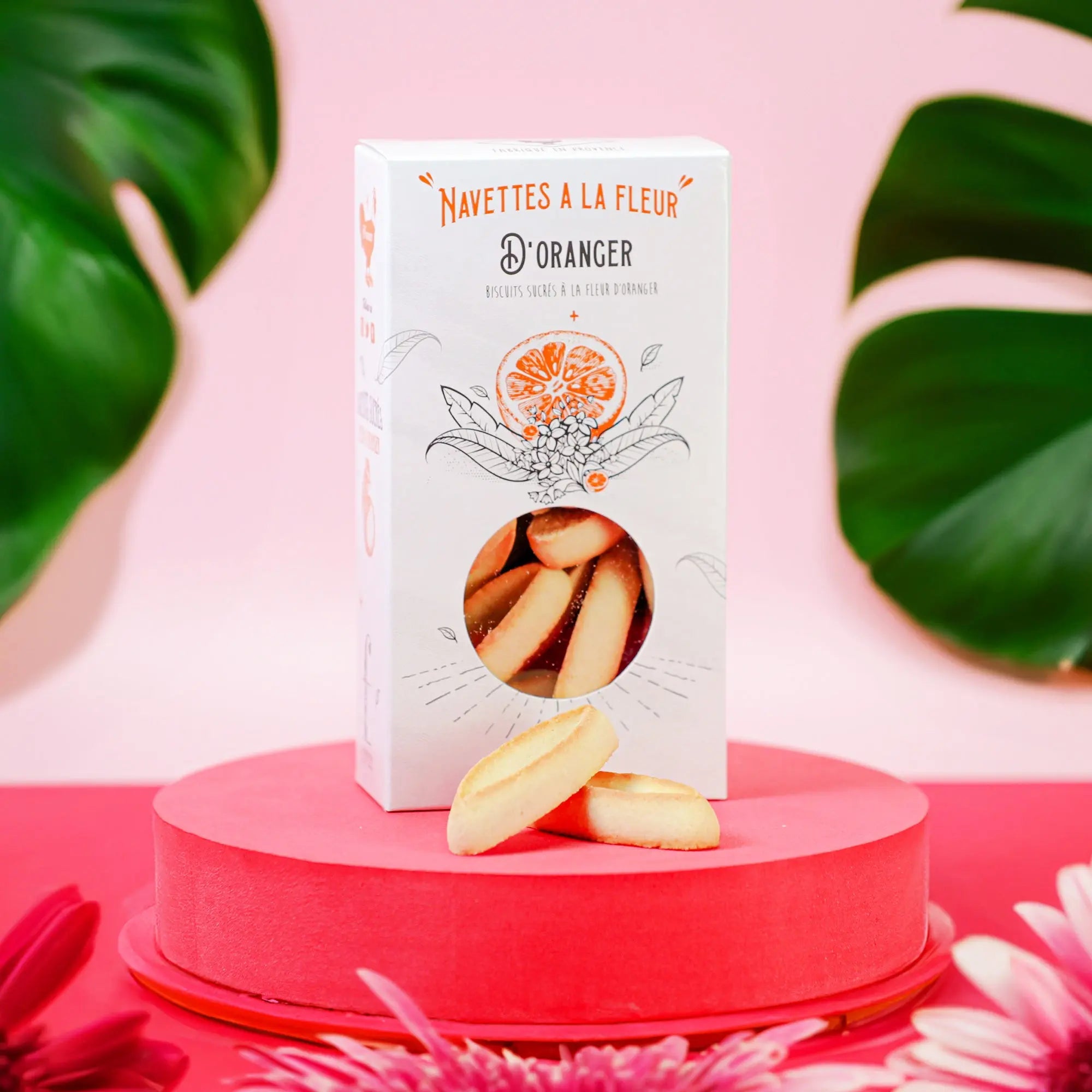 Navettes Fleur d'oranger La confiserie Fruidoraix