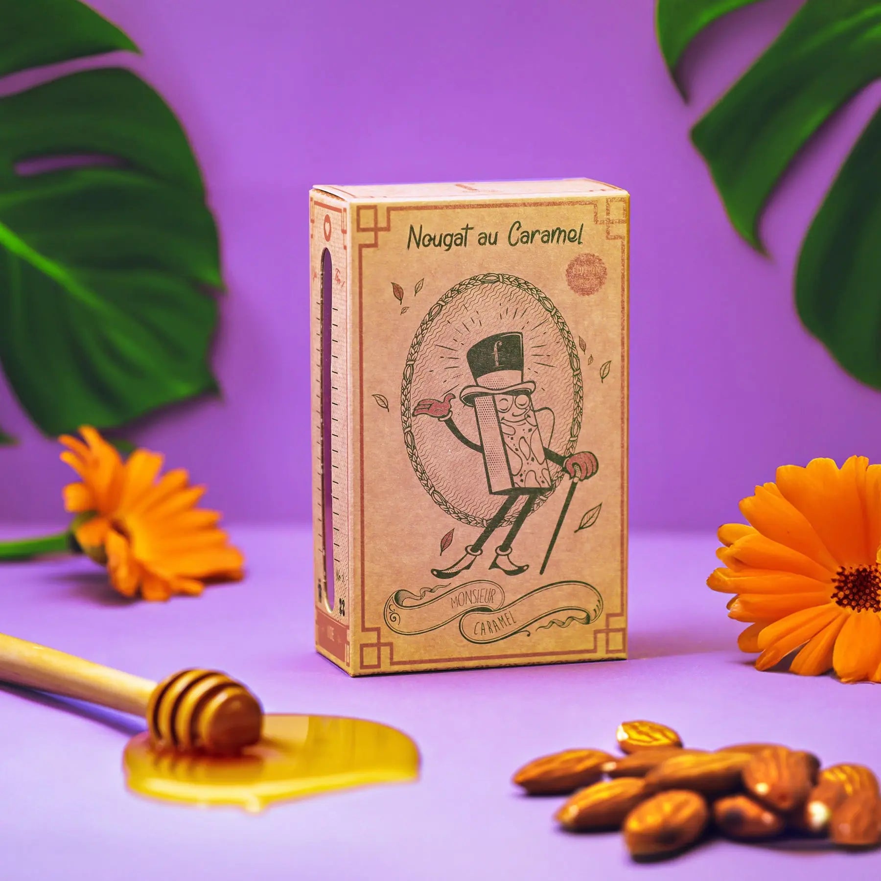 Boîte caramel nougat   monsieur caramel 100 g Ma boutique