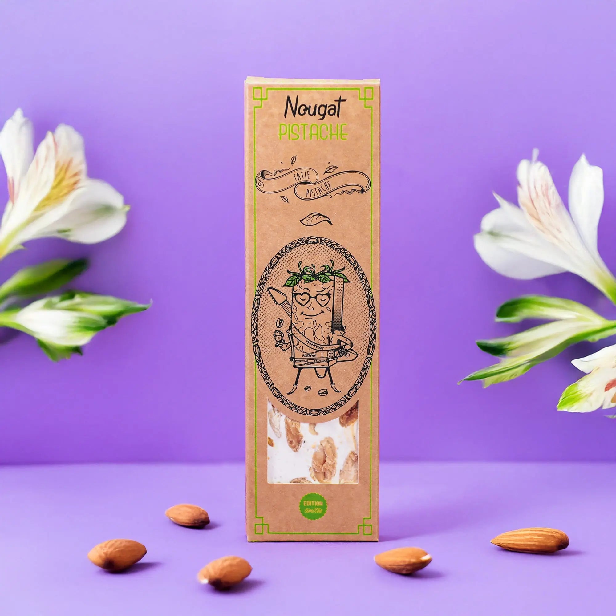 Barre de pistache 80 g La confiserie Fruidoraix