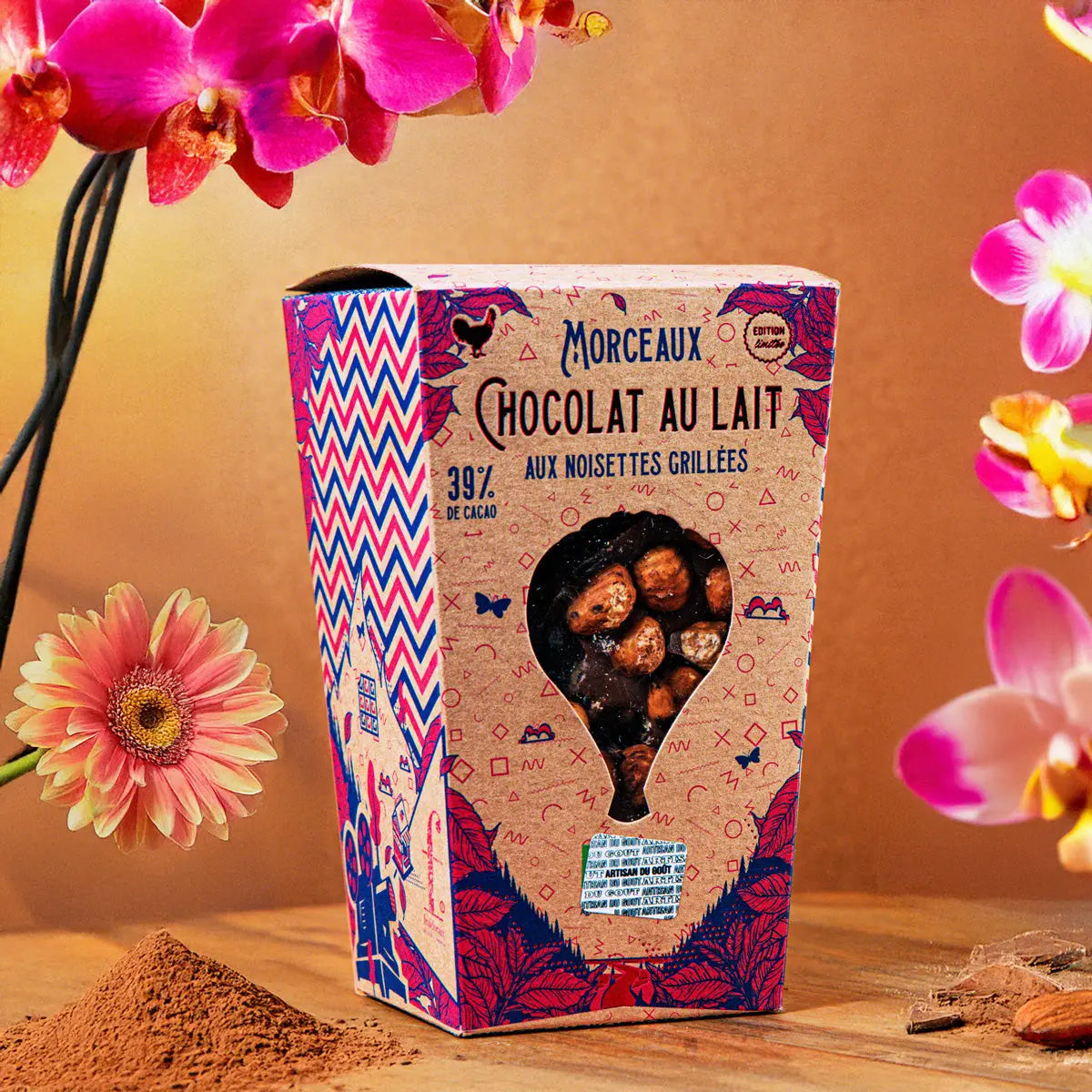 Moceaux de chocolats lait 250 g Ma boutique