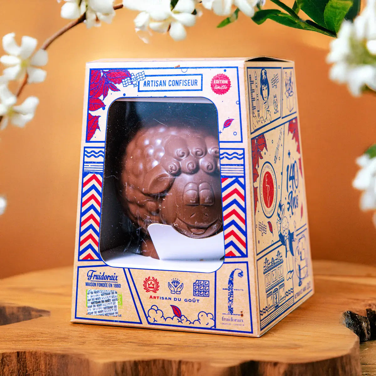 Mouton au chocolat au lait de Pâques 200 g La confiserie Fruidoraix