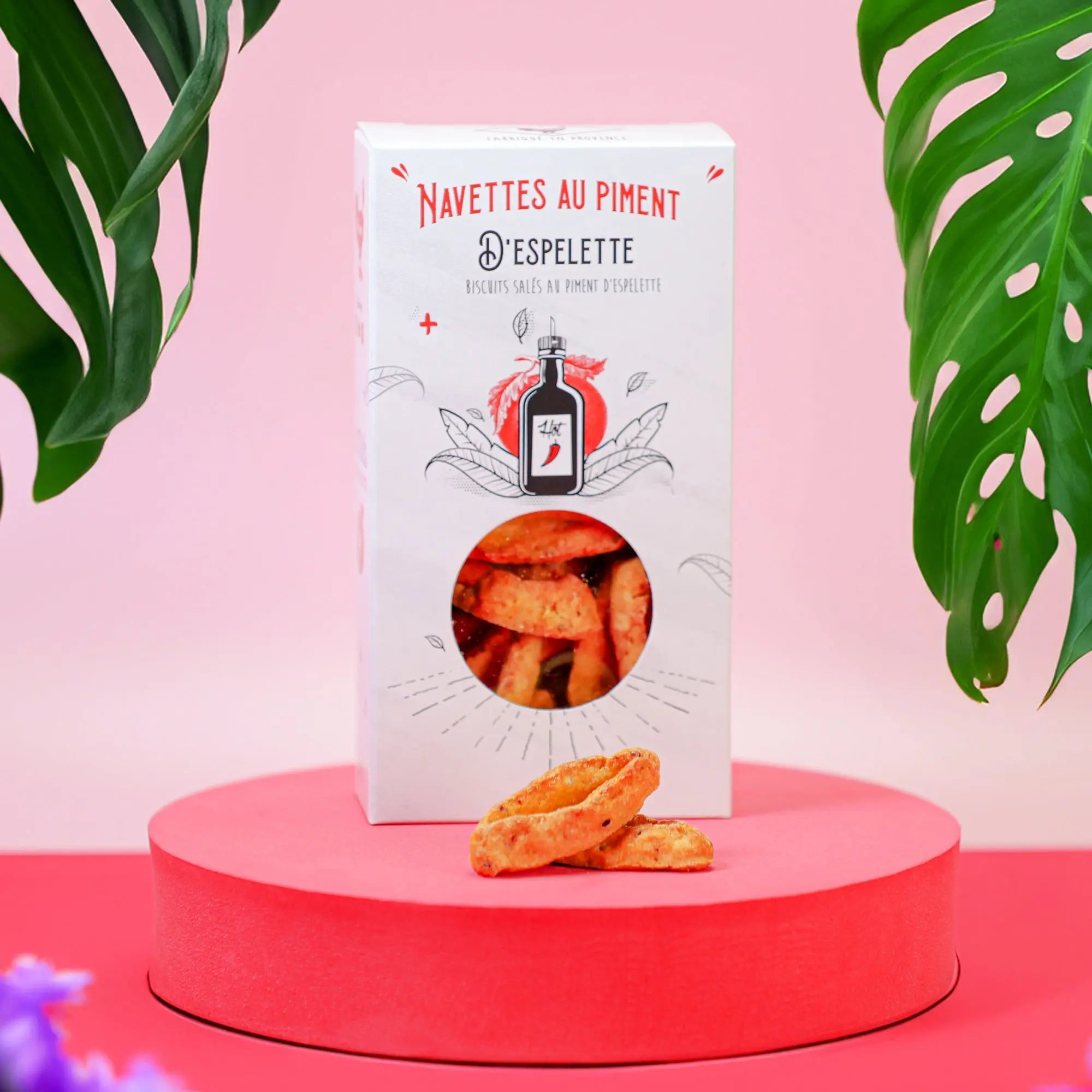 Navettes Piment d'Espelette 150 g La confiserie Fruidoraix