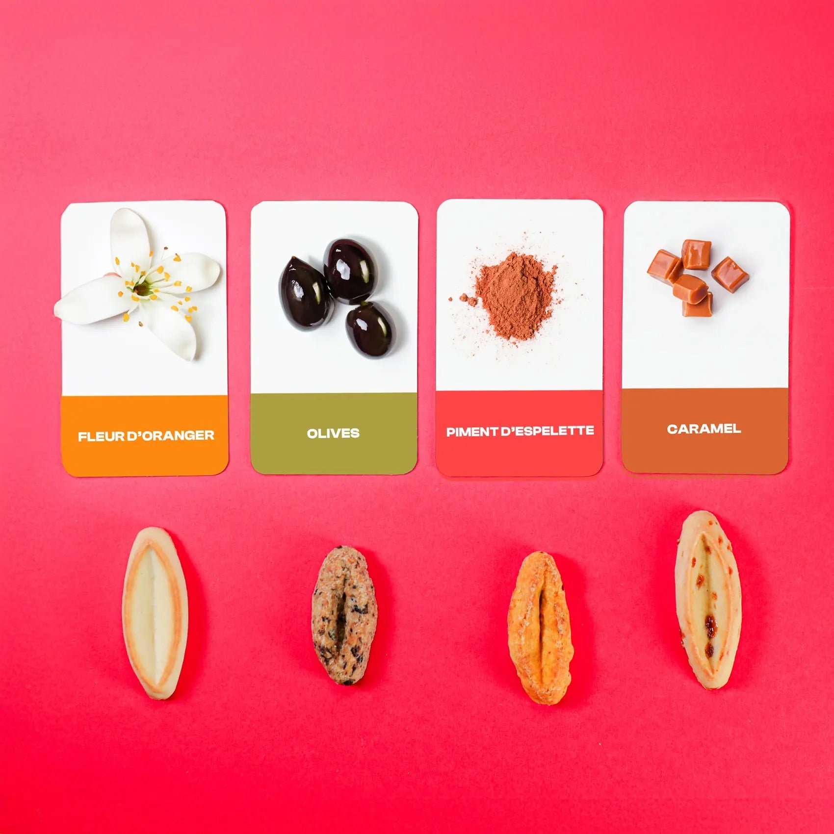 Navettes Piment d'Espelette 150 g La confiserie Fruidoraix