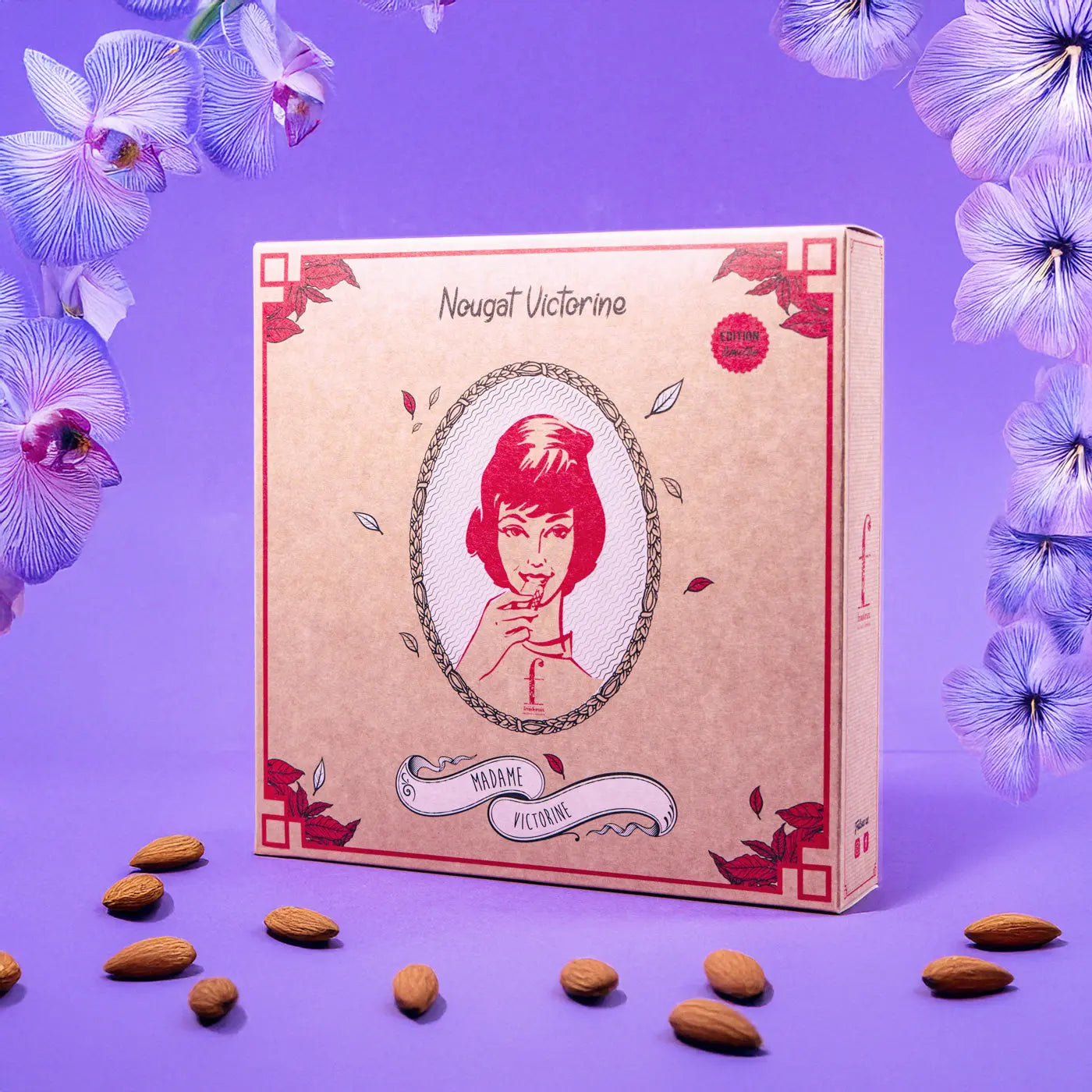 Nougat noisettes madame Victorine 400 g La confiserie Fruidoraix