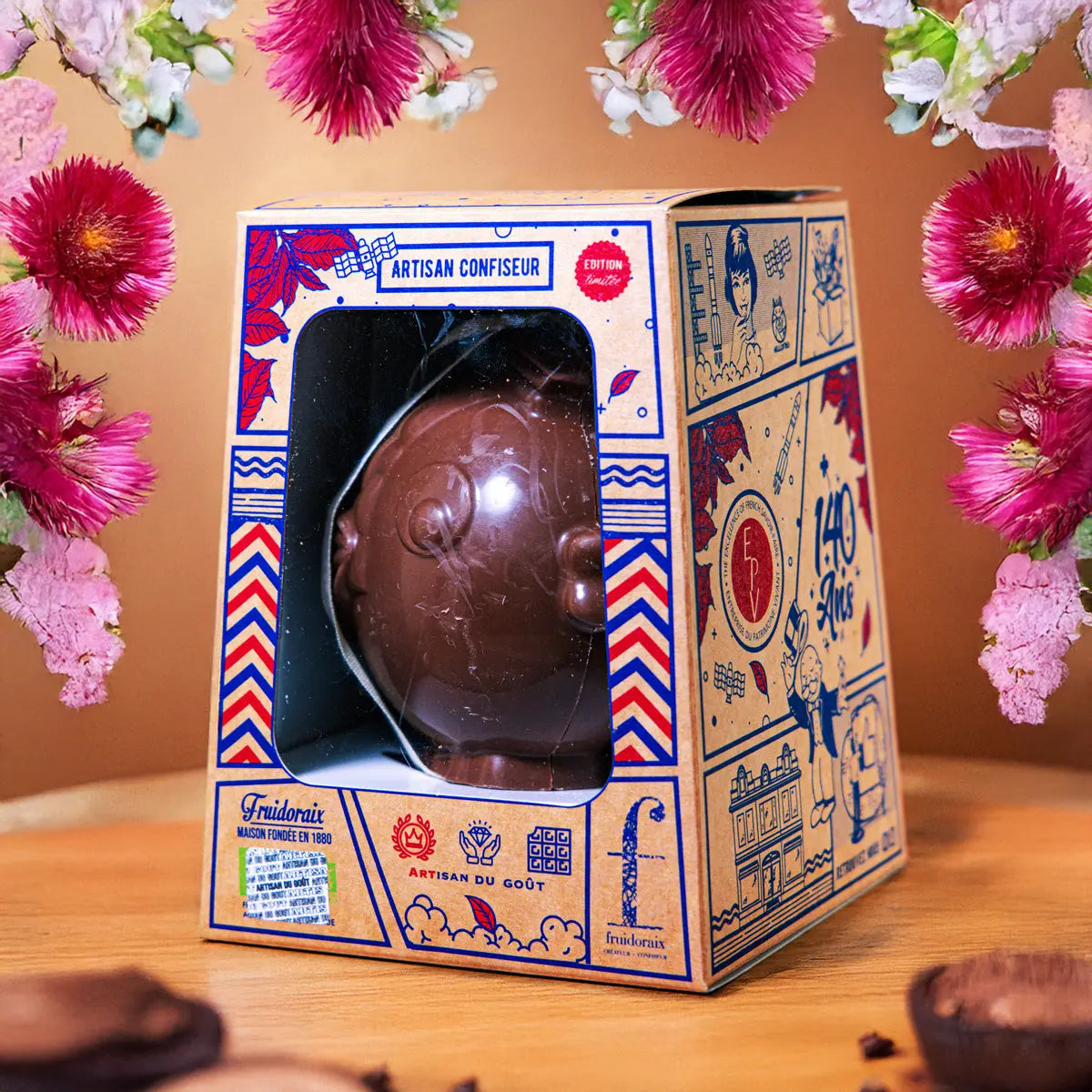 Poisson au chocolat au lait de Pâques 200 g La confiserie Fruidoraix