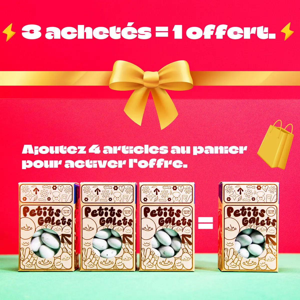 Petits galets 150 g La confiserie Fruidoraix