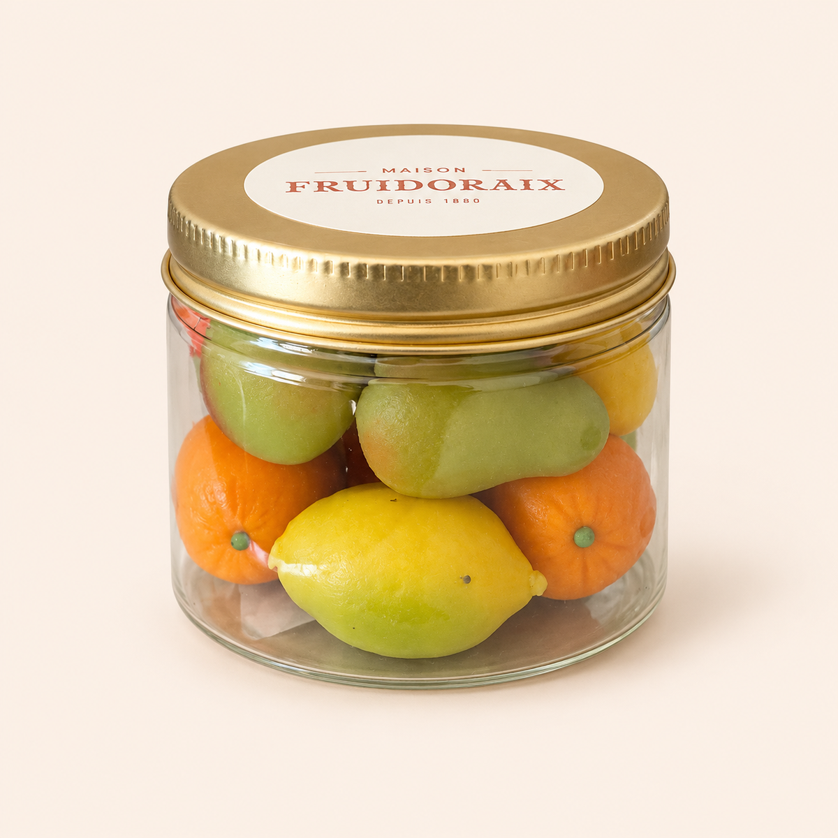 Assortiment de petits fruits en pâte d'amande 120g Ma boutique