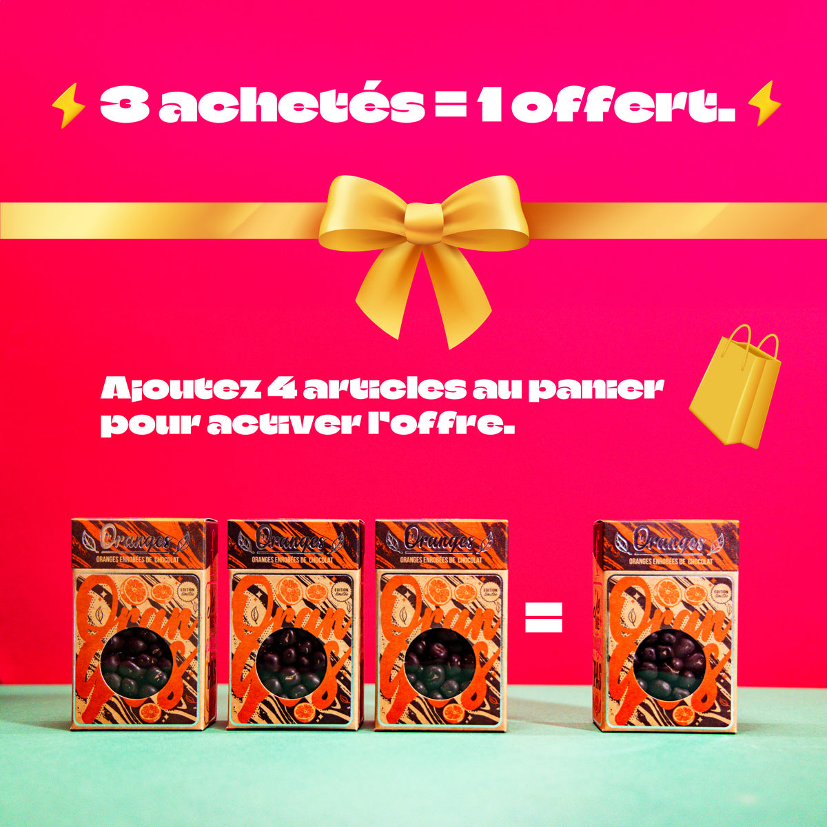 écorces d'oranges enrobées de chocolat noir