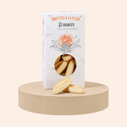 Boîte de navettes à la fleur d'oranger Maison Fruidoraix, biscuits provençaux traditionnels en forme de barque