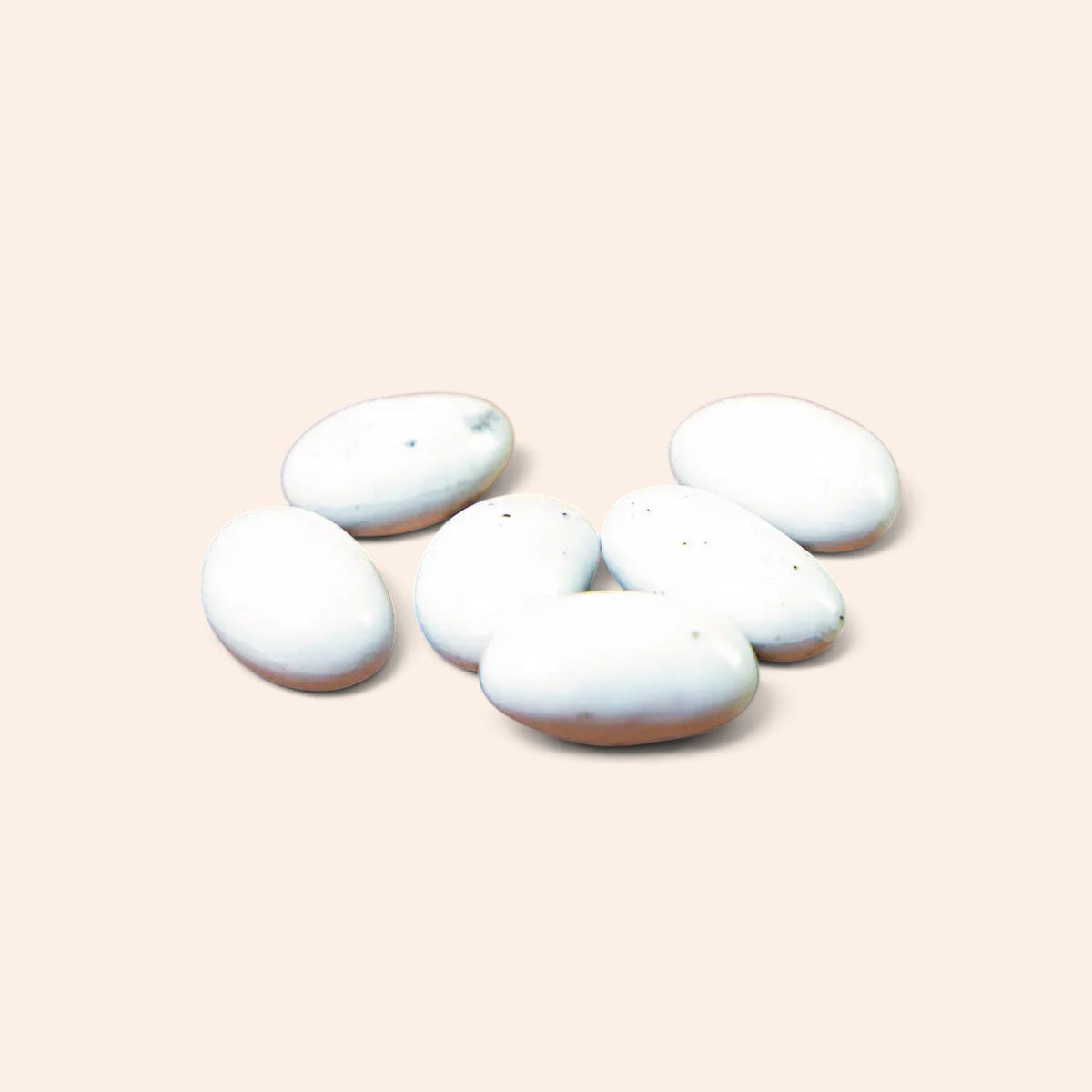 Petits galets Maison Fruidoraix, amandes entières enrobées de praliné au chocolat au lait, friandises artisanales
